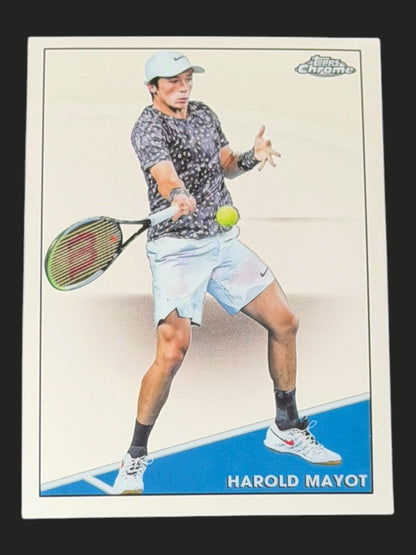 2021 Topps Chrome Tennis Harold Mayot