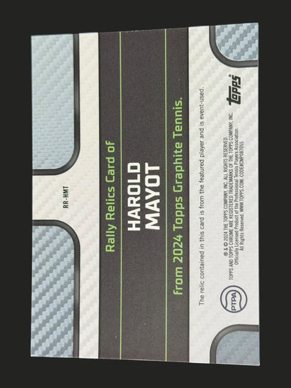 2024 Topps Graphite Rally Memorabilia Harold Mayot