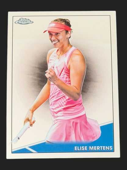 2021 Topps Chrome Tennis Elise Mertens