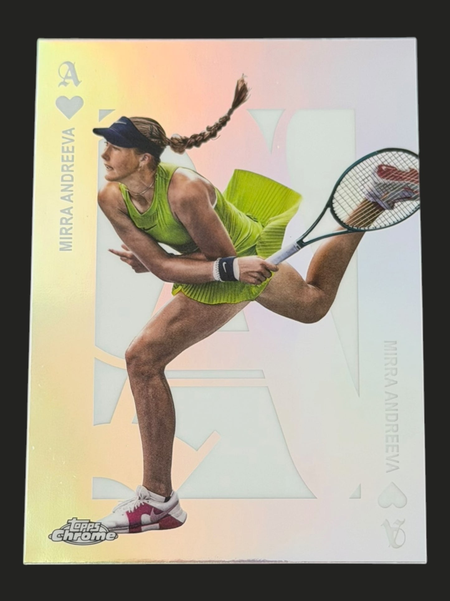 2025 Topps Chrome Tennis Aces Mirra Andreeva