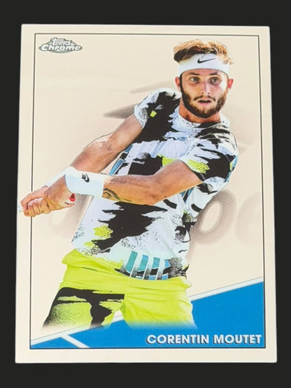 2021 Topps Chrome Tennis Corentin Moutet