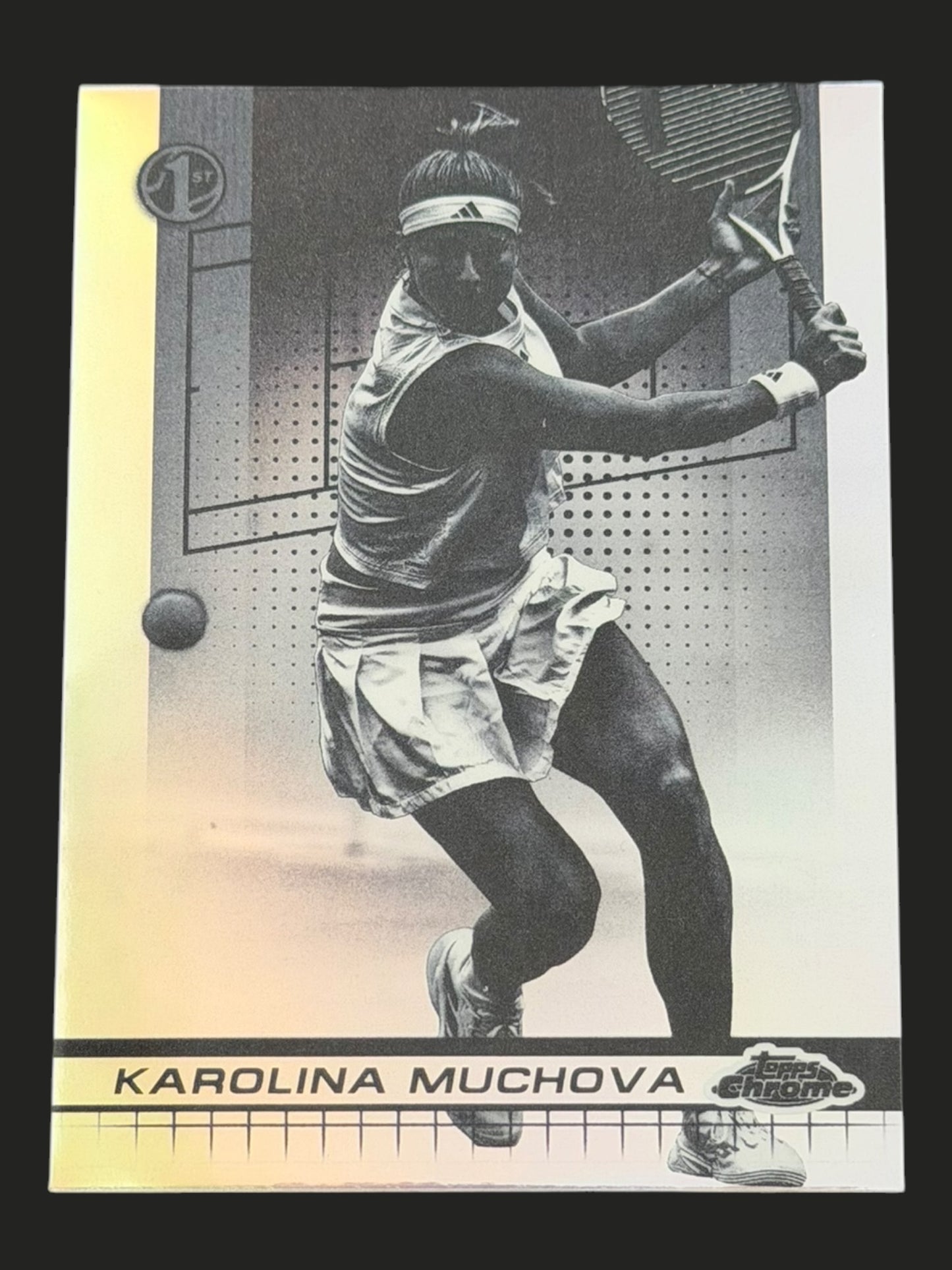 2024 Topps Chrome Negative Refractor Karolina Muchova