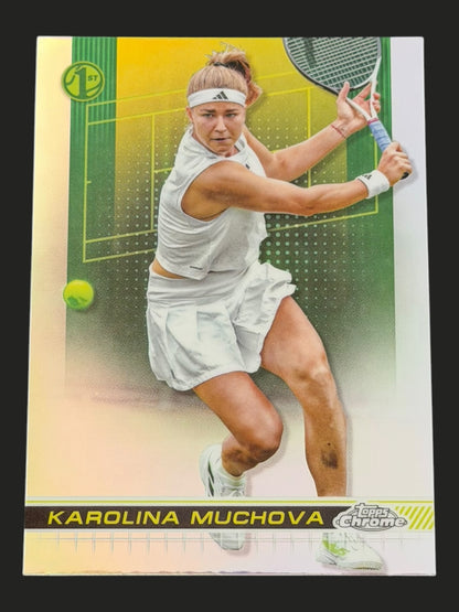 2024 Topps Chrome Refractor Karolina Muchova