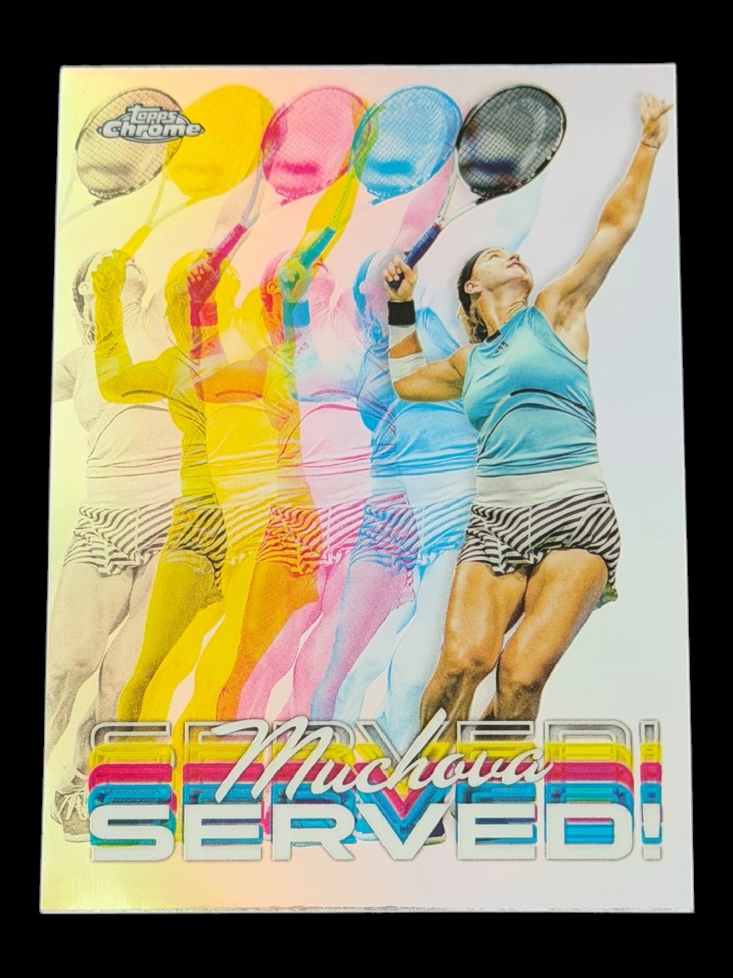 2024 Topps Chrome Tennis Served Karolina Muchova