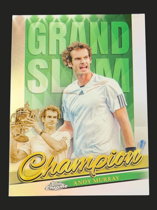 2024 Topps Chrome Tennis Grand Slam Champion Andy Murray