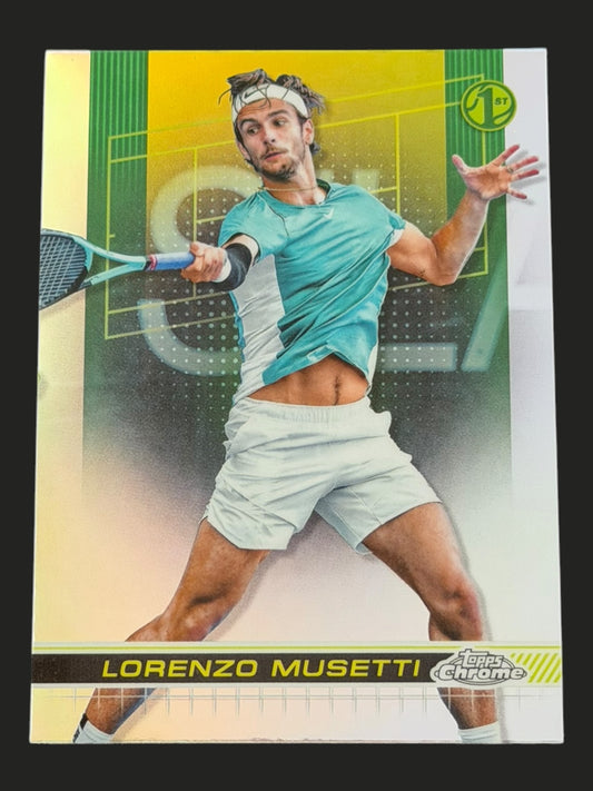 2024 Topps Chrome Refractor Lorenzo Musetti
