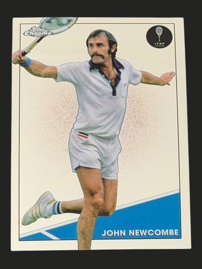 2021 Topps Chrome Tennis John Newcombe