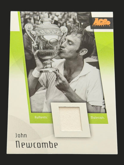 2007 Ace Grand Slam Authentic Materials John Newcombe