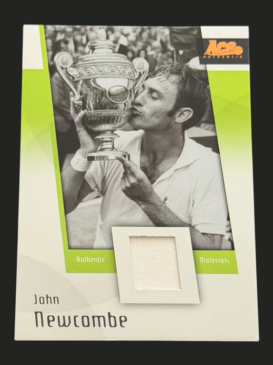 2007 Ace Grand Slam Authentic Materials John Newcombe