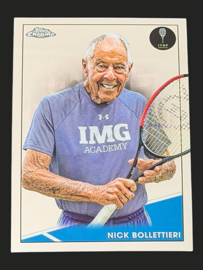 2021 Topps Chrome Tennis Nick Bollettieri