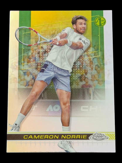 2024 Topps Chrome Refractor Cameron Norrie