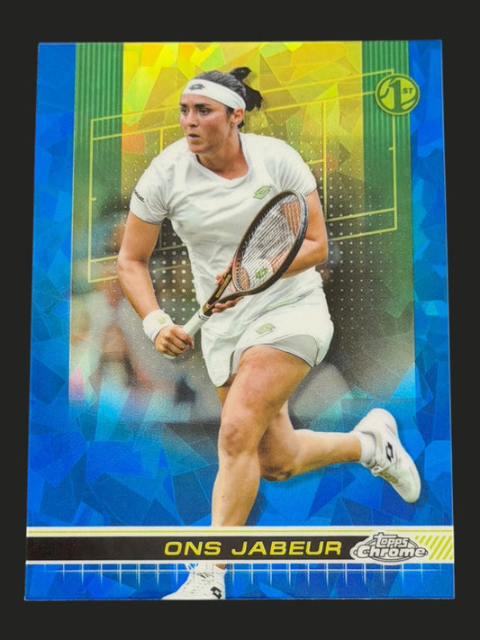 2024 Topps Chrome Sapphire Ons Jabeur