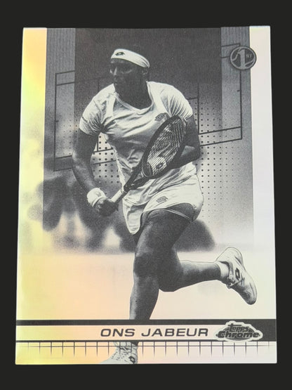 2024 Topps Chrome Negative Refractor Ons Jabeur