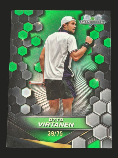 2024 Topps Graphite Green 39/75 Otto Virtanen