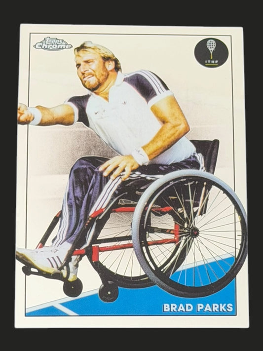 2021 Topps Chrome Tennis Brad Parks