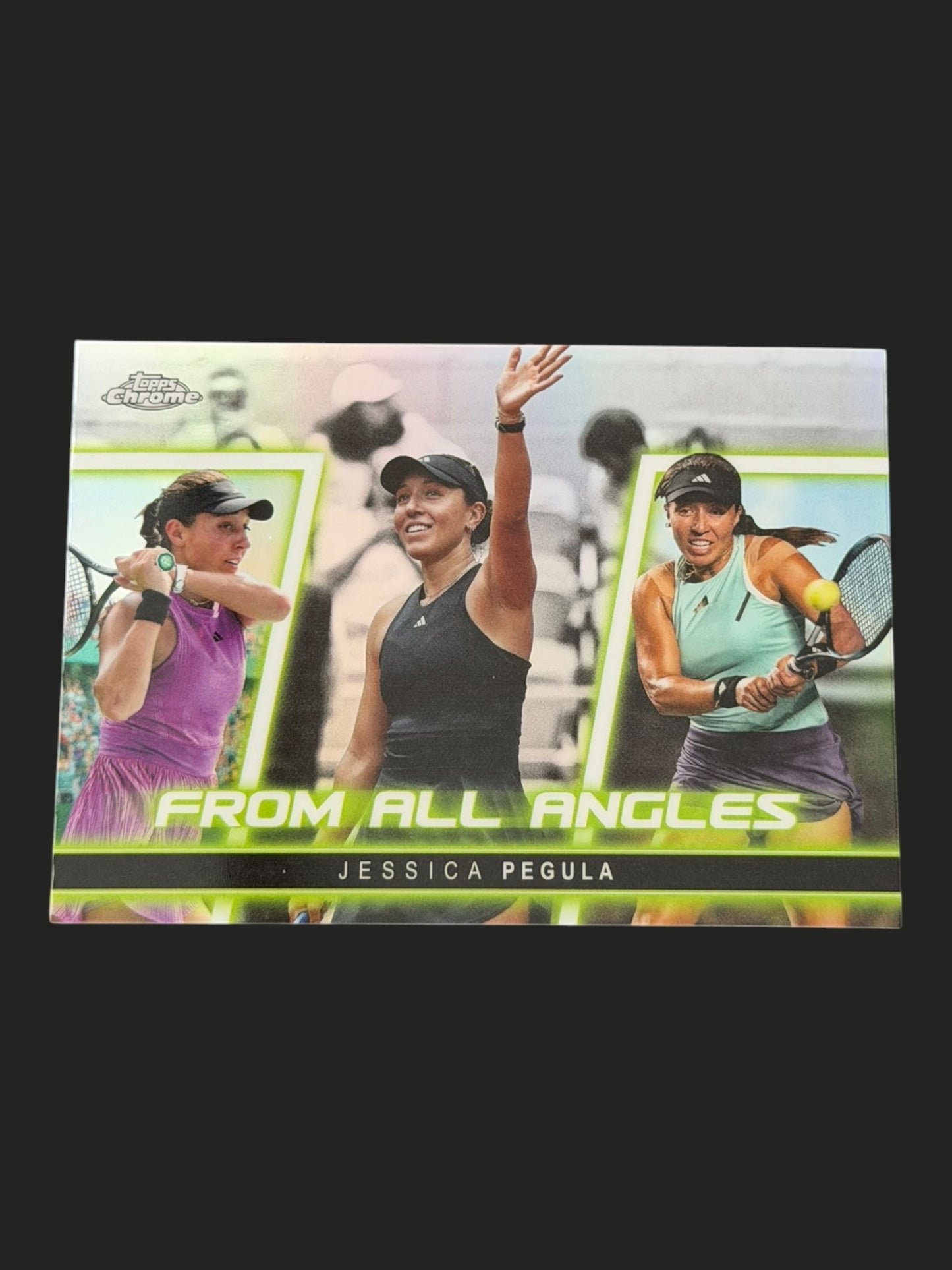 2025 Topps Chrome From All Angles Jessica Pegula