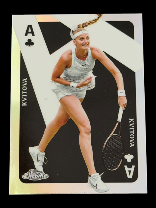 2024 Topps Chrome Tennis Aces Petra Kvitova