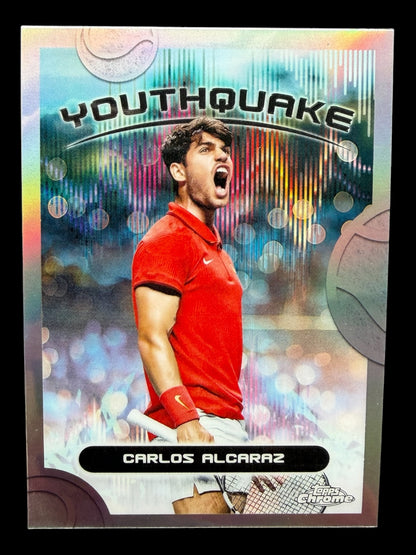 2025 Topps Chrome Youthquake Carlos Alcaraz