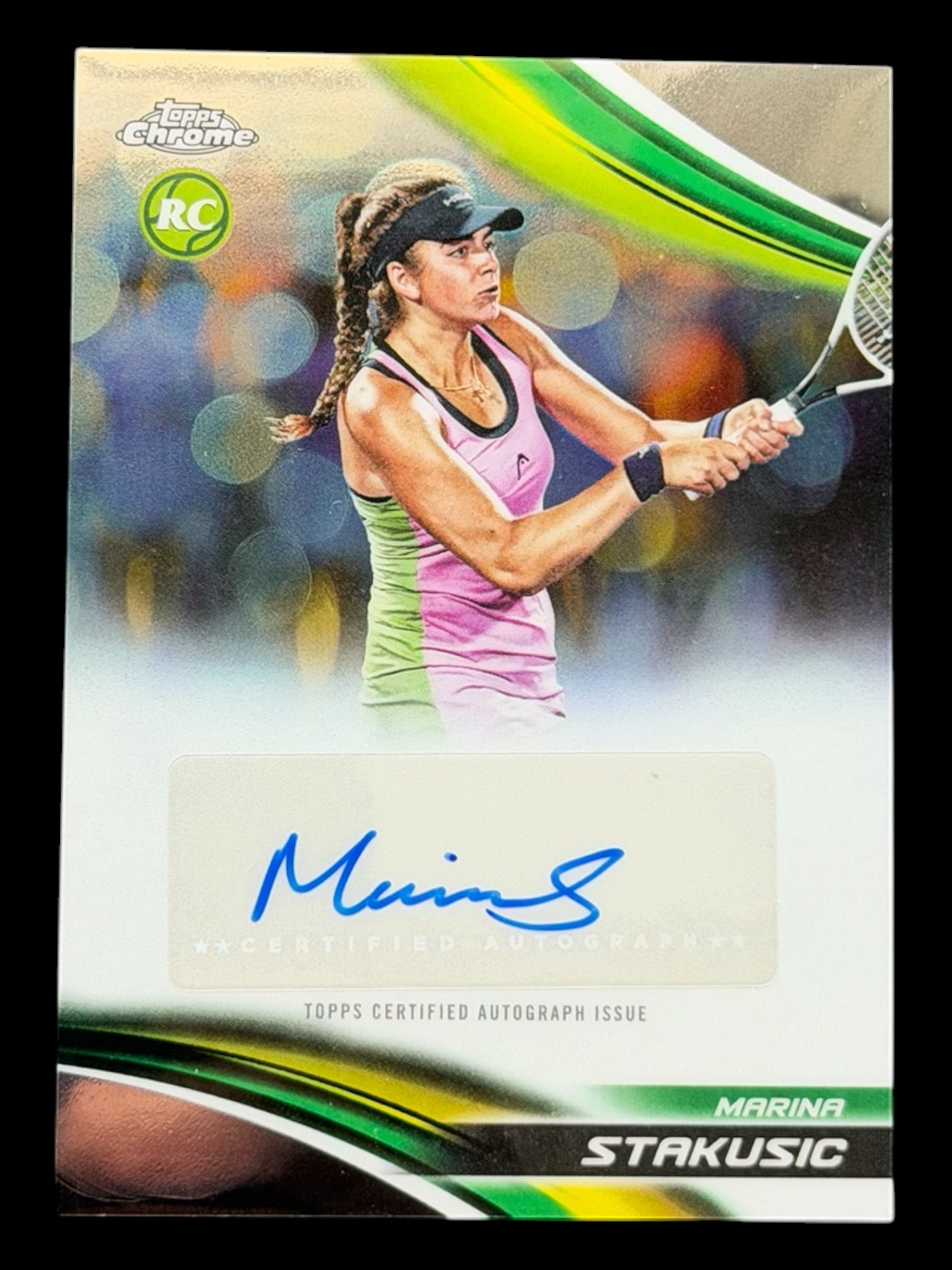 2025 Topps Chrome Autograph Marina Stakusic