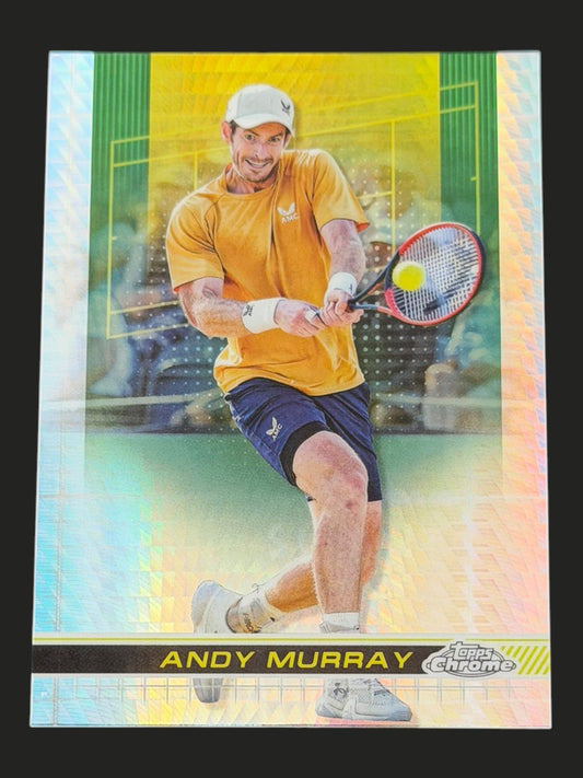 2024 Topps Chrome Prism Refractor Andy Murray