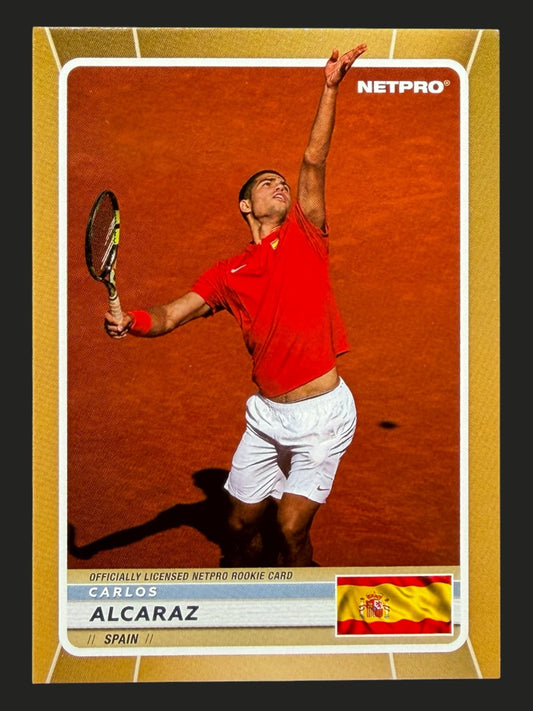 2022 Netpro Carlos Alcaraz Red Shirt (1 of 2000)