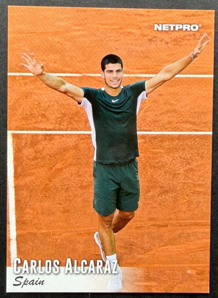 2022 Netpro Carlos Alcaraz Victory 035/500