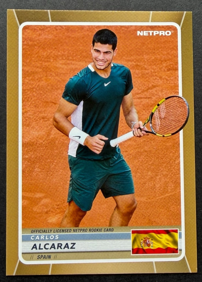2022 Netpro Carlos Alcaraz Green Shirt (1 of 2000)