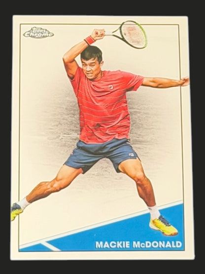 2021 Topps Chrome Tennis Mackie McDonald