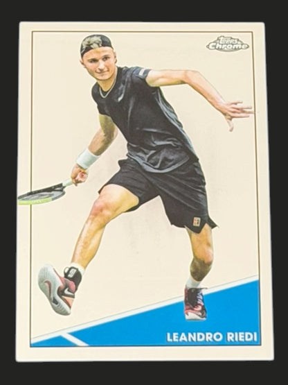 2021 Topps Chrome Tennis Leandro Riedi