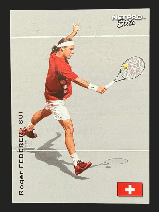 2003 NetPro Elite Event Red Shirt Roger Federer