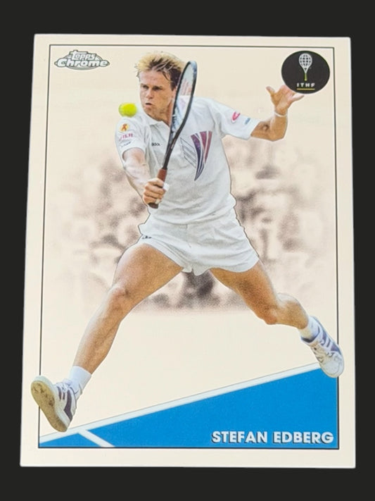 2021 Topps Chrome Tennis Stefan Edberg