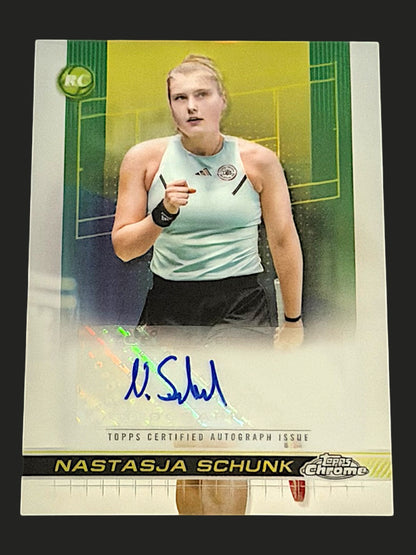 2024 Topps Chrome Autograph Nastasja Schunk