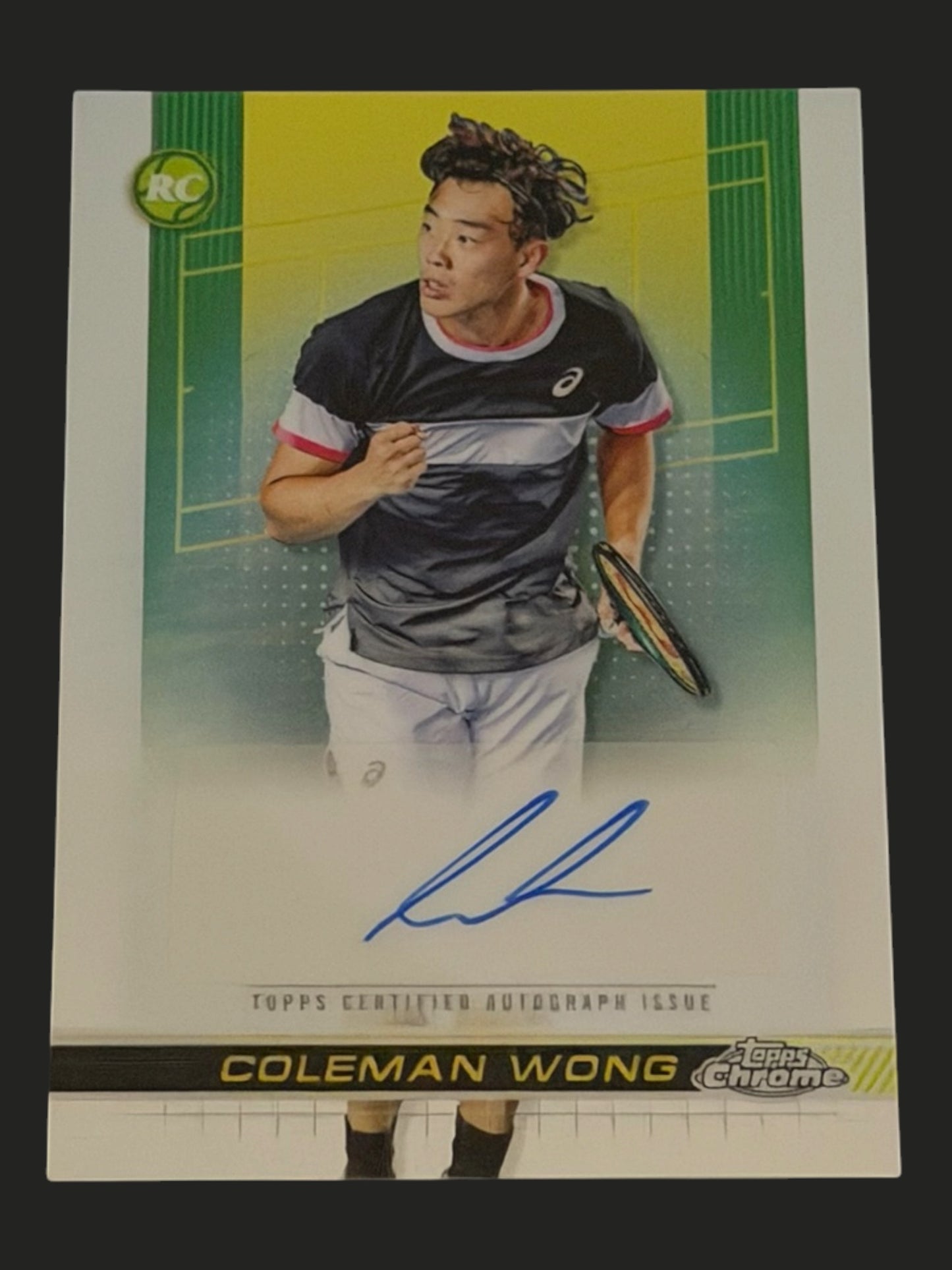 2024 Topps Chrome Autograph Coleman Wong