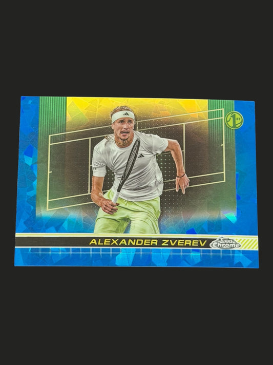 2024 Topps Chrome Sapphire Alexander Zverev