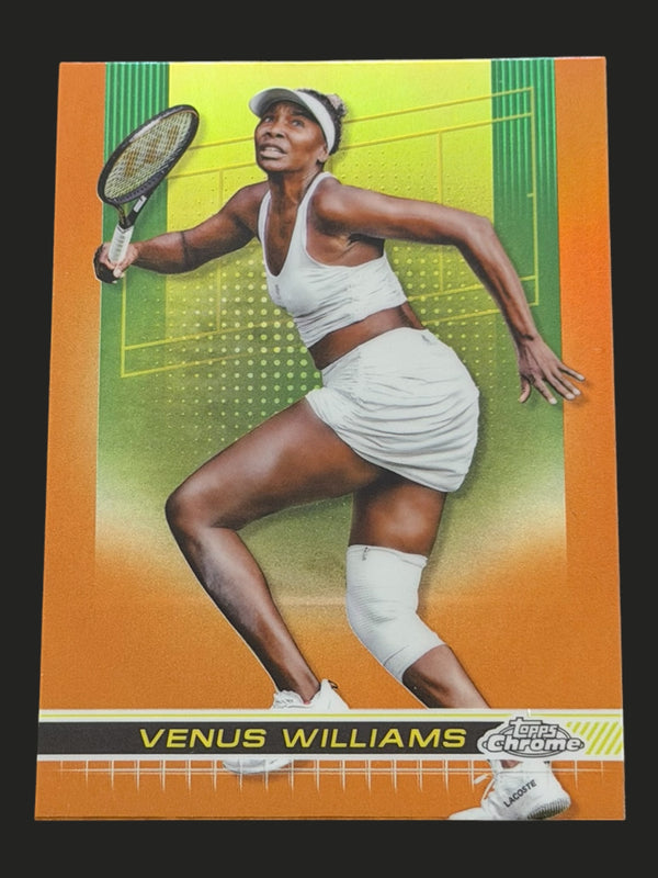 2024 Topps Chrome Tennis Clay Court Refractor Venus Williams