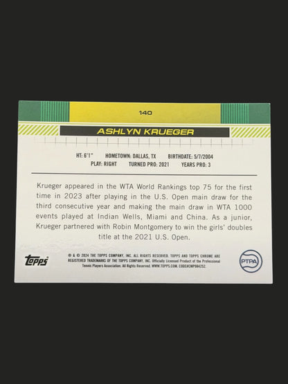 2024 Topps Chrome Ashlyn Krueger