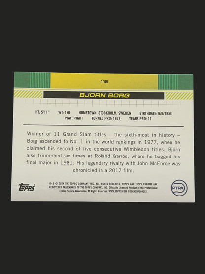 2024 Topps Chrome Bjorn Borg