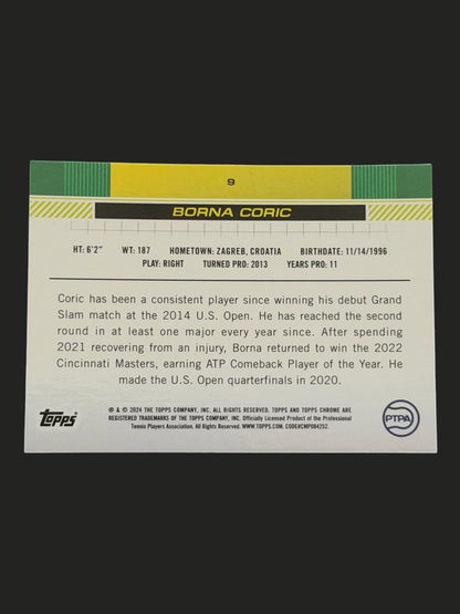 2024 Topps Chrome Borna Coric