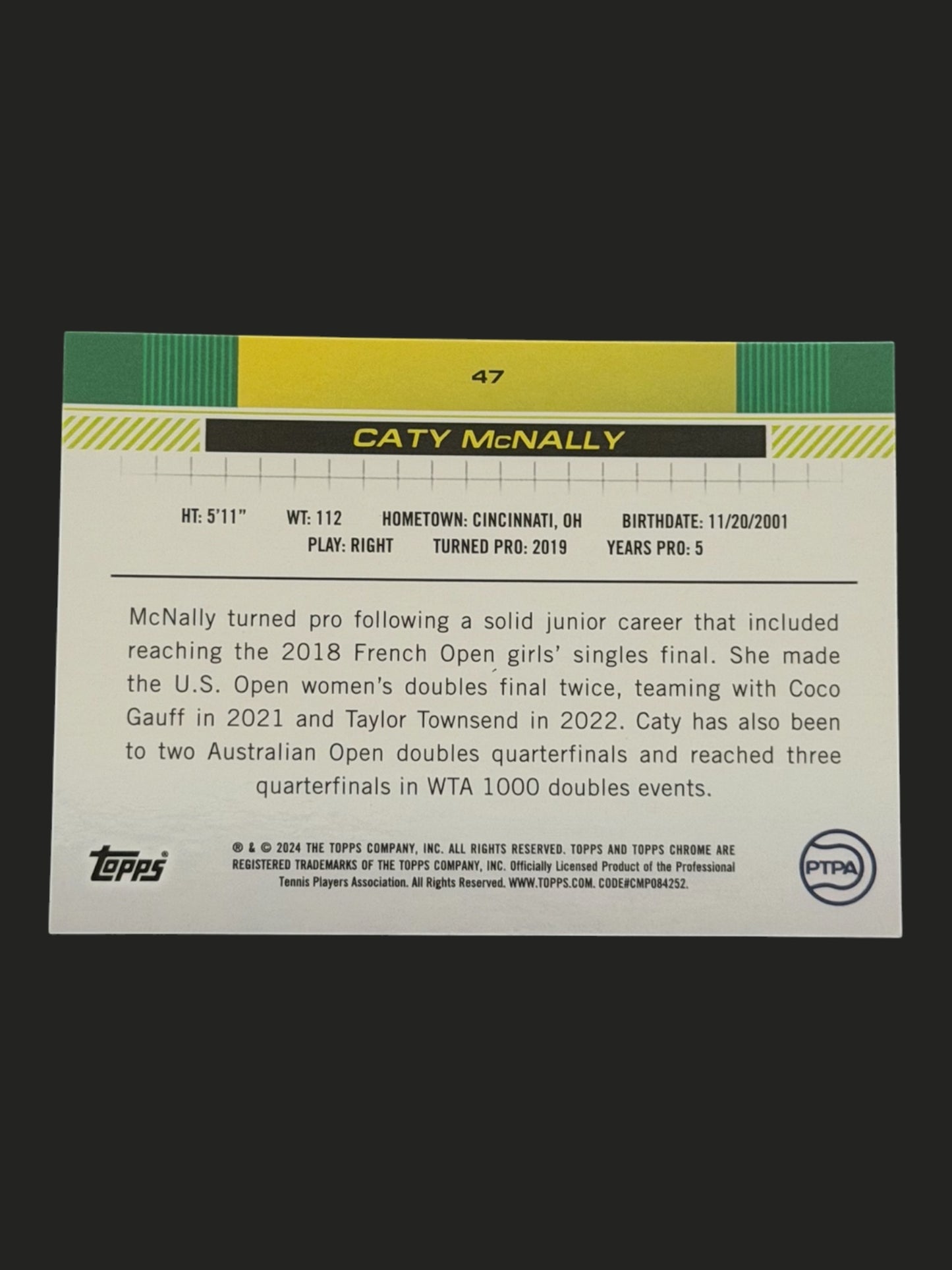 2024 Topps Chrome Caty McNally