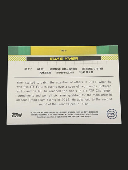 2024 Topps Chrome Elias Ymer