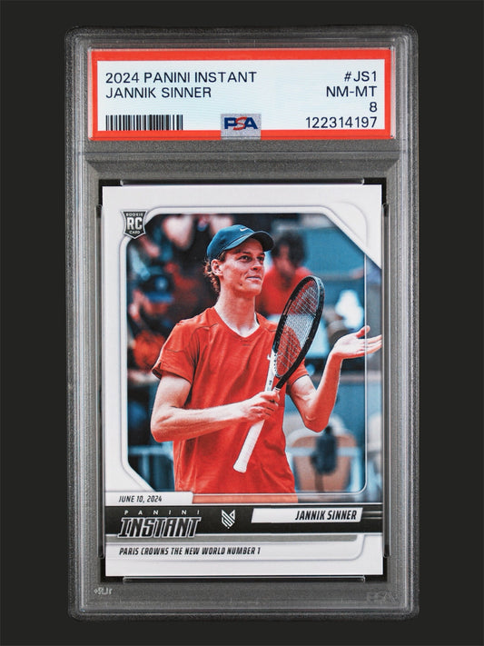 2024 Panini Instant Jannik Sinner PSA 8