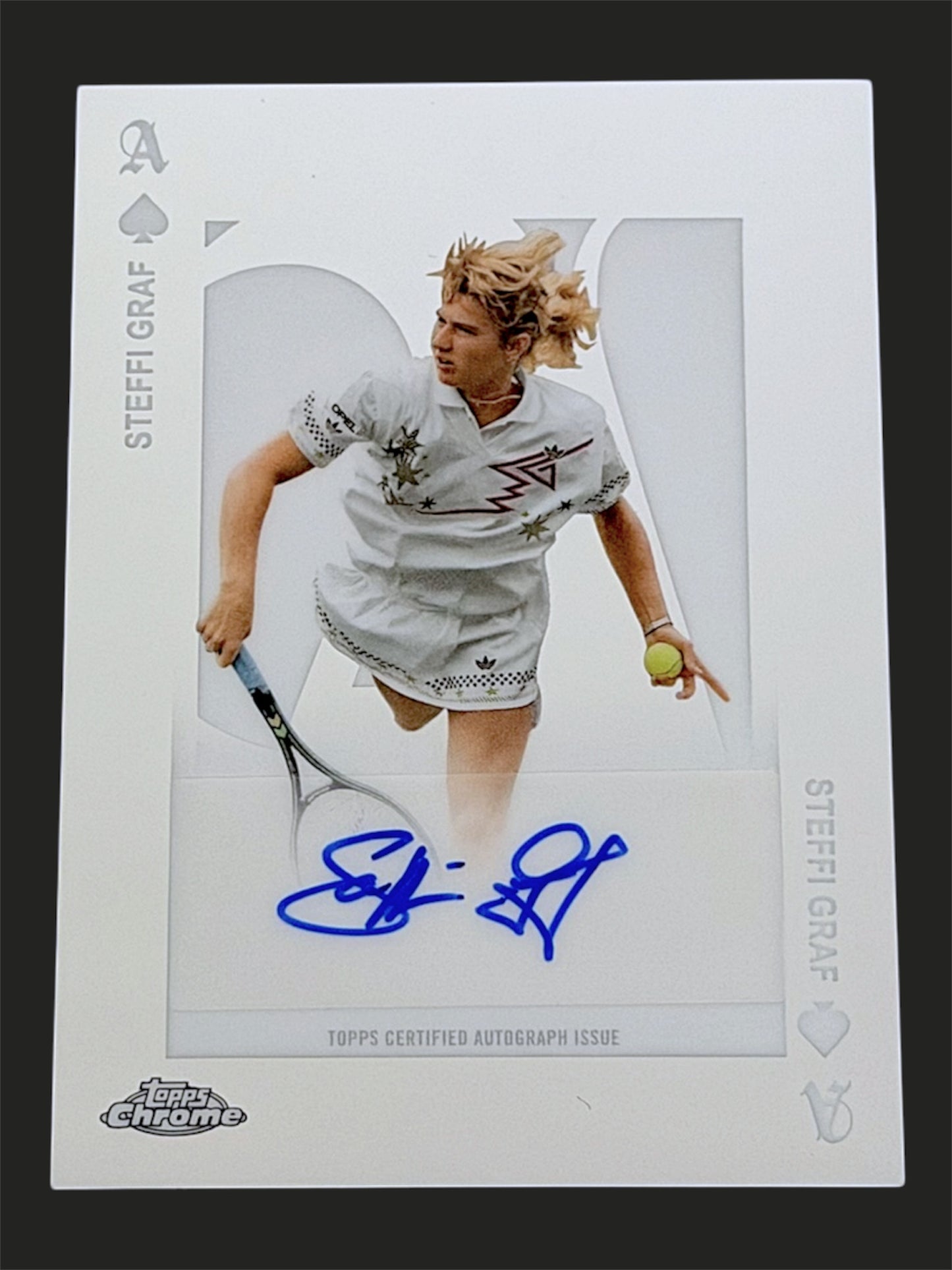 2025 Topps Chrome Aces Autograph Steffi Graf