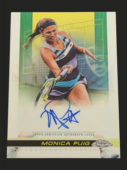 2024 Topps Chrome Autograph Monica Puig
