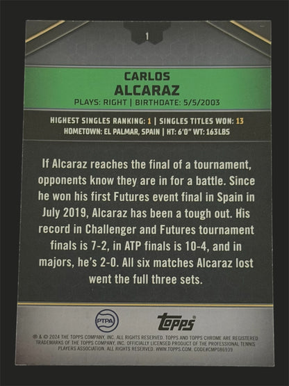 2024 Topps Graphite Carlos Alcaraz