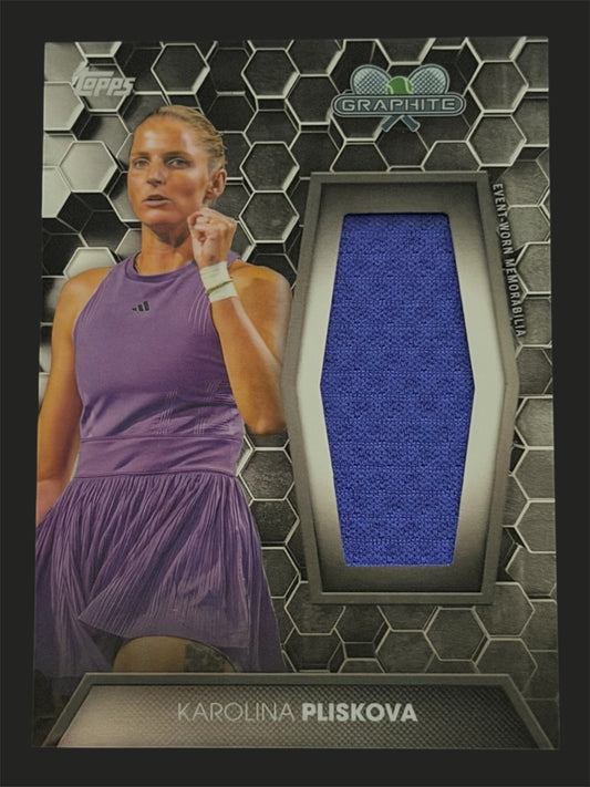 2026 Topps Graphite Relic Karolina Pliskova
