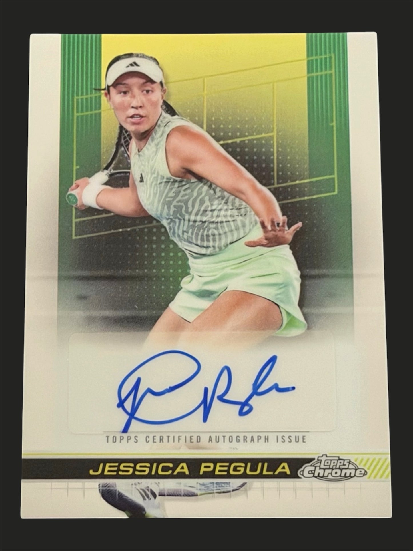 2024 Topps Chrome Autograph Jessica Pegula