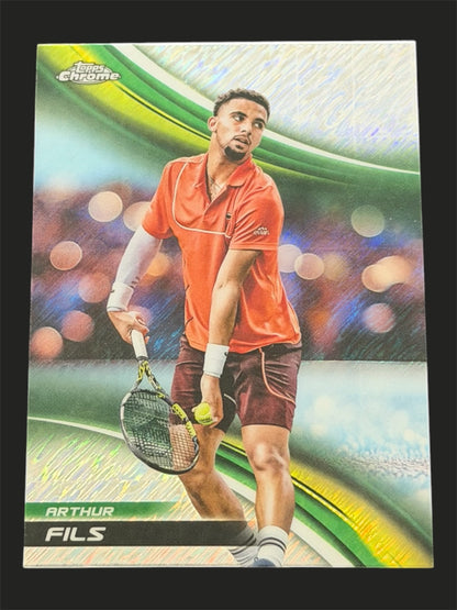 2025 Topps Chrome Shimmer Refractor Arthur Fils