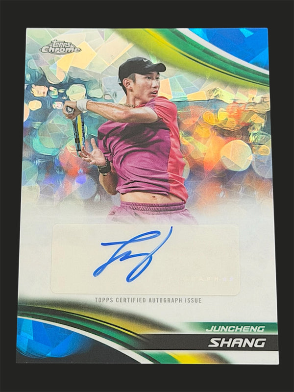 2025 Topps Chrome Sapphire Autograph Juncheng Shang
