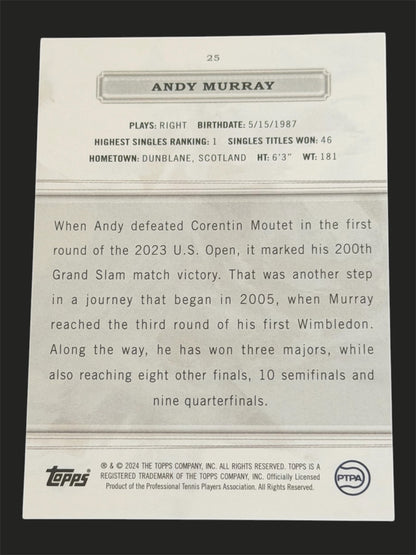 2024 Topps Royalty /99 Andy Murray
