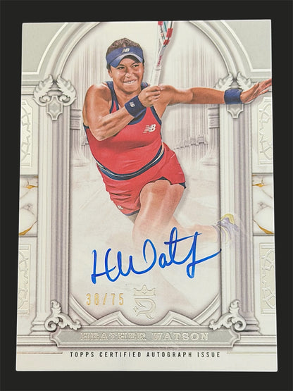2024 Topps Royalty Imperial Ink Auto 38/75 Heather Watson